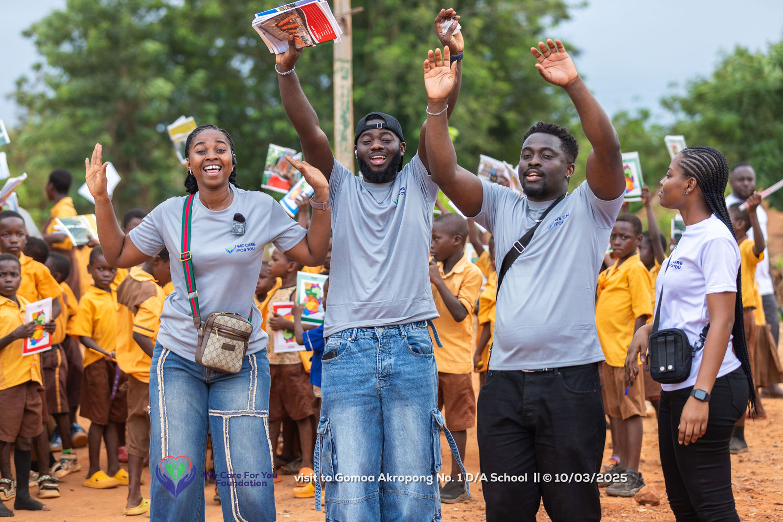 Gomoa Akropong visit photo